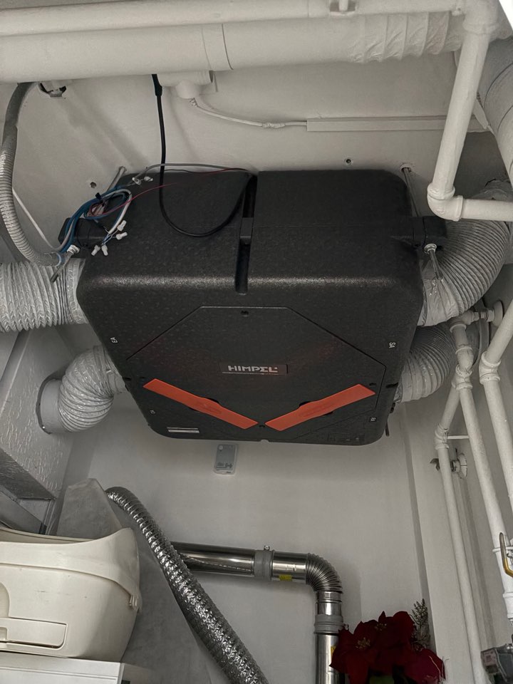 전열교환기 설치 과정