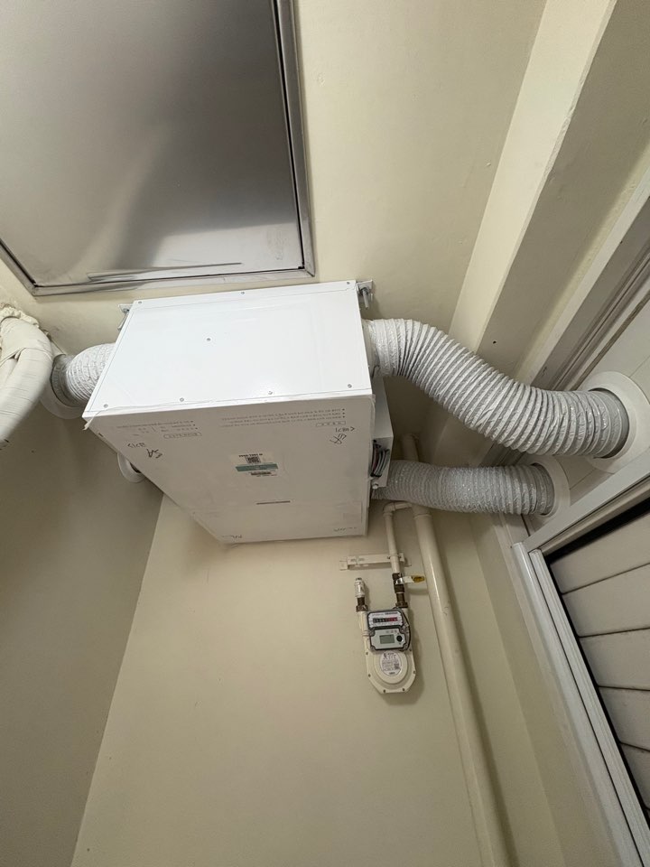 전열교환기 설치 완료 모습