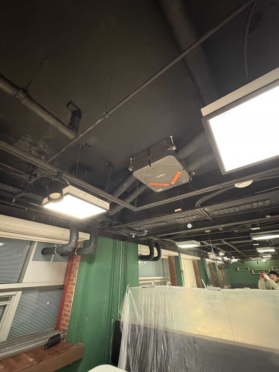 전열교환기 본체 천장 설치